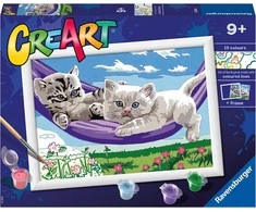 Ravensburger CreArt Spalvos serija D Classic Kačiukas Hamoke