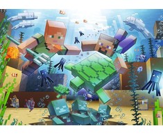Ravensburger Dėlionė 1000 vnt. - Minecraft