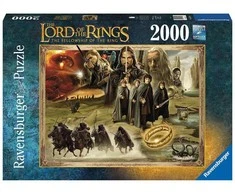 Ravensburger Dėlionė 2000 vnt. - Žiedų valdovas