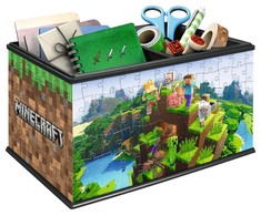 Ravensburger 3D Dėlionė 216 vnt. - Minecraft dėžutė
