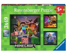Ravensburger Dėlionė 3x49 vnt. - Kosmoso misija