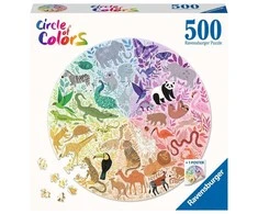 Ravensburger Dėlionė 500 vnt. - Gyvūnai