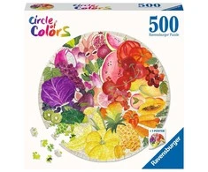 Ravensburger Dėlionė 500 vnt. - Vaisiai ir daržovės