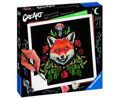 Tapymas pagal skaičius CreArt Pixie Cold Fox 23511 Ravensburger