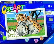 Tapymas pagal skaičius Safari Friends 20262 Ravensburger