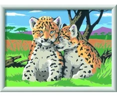 Tapymas pagal skaičius Safari Friends 20262 Ravensburger