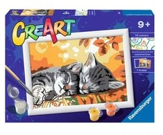 Ravensburger CreArt spalvinimo knygelė vaikams Rudens katės