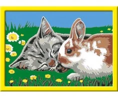 Ravensburger CreArt spalvinimo knygelė vaikams Katės pievoje