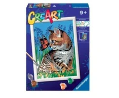 Ravensburger CreArt spalvinimo knygelė vaikams geriausi draugai