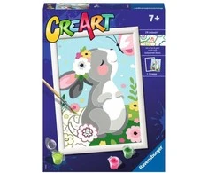 Tapymas pagal skaičius Beautiful Bunny 20179 Ravensburger