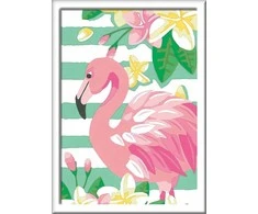 Ravensburger CreArt vaikams: rožinis flamingas