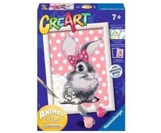 Ravensburger CreArt spalvinimo knygelė vaikams Saldus zuikis