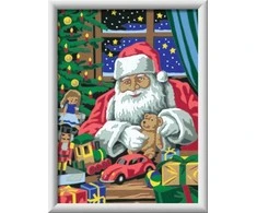 Tapymas pagal skaičius CreArt Santa’s Workshop 20265 Ravensburger