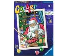 Tapymas pagal skaičius CreArt Santa’s Workshop 20265 Ravensburger