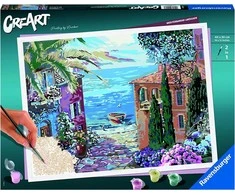 Ravensburger CreArt Premium: Krajobraz śródziemnomorski 40x30cm