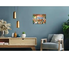 Ravensburger Tapyba pagal skaičius CreArt Cozy Cabana 20276 40x30cm