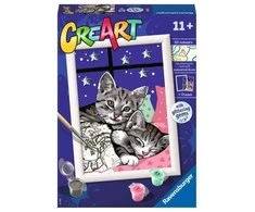 Ravensburger CreArt vaikams: Saldūs kačiukai