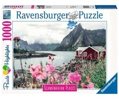 RAVENSBURGER dėlionė Reine Lofoten, Norvegija, 1000d., 16740