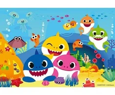 Baby Shark 2 x 12 Puzzle - RAVENSBURGER dėlionė