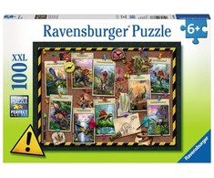 Ravensburger Dėlionė 100 vnt. - Dinozaurų kolekcija