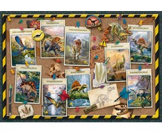Ravensburger Dėlionė 100 vnt. - Dinozaurų kolekcija