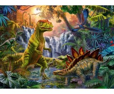 Ravensburger Dėlionė 100 vnt. - Dinozaurai