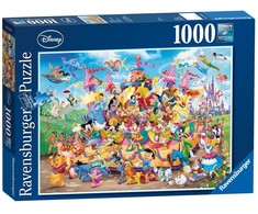 Ravensburger Dėlionė 1000 vnt. - Disney personažų karnavalas