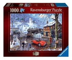 Ravensburger Dėlionė 1000 vnt. - Žiemos stotis