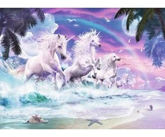 Dėlionė 150 Vienaragis paplūdimyje - RAVENSBURGER dėlionė
