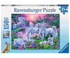 Ravensburger Dėlionė 150 vnt. - Vienaragis saulėlydžio metu