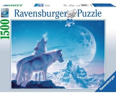 Ravensburger Dėlionė 1500 vnt. - Kaukiantys vilkai