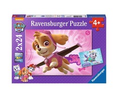 Ravensburger Dėlionė 2x24 vnt. - Šunyčiai patruliai (PAW Patrol)