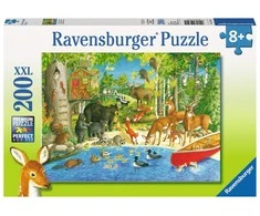 Ravensburger Dėlionė 200 vnt. - Miško draugai