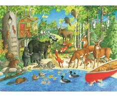 Ravensburger Dėlionė 200 vnt. - Miško draugai