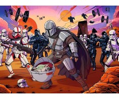 Ravensburger Dėlionė 200 vnt. - The Mandalorian / Mandalorietis