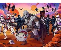 Ravensburger Dėlionė 200 vnt. - The Mandalorian / Mandalorietis