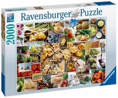 Food Collage 2000 Piece Puzzle - RAVENSBURGER dėlionė