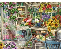 Ravensburger Dėlionė 2000 vnt. - Sodo namelis