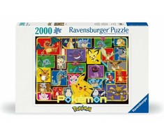 Ravensburger Dėlionė 2000 vnt. - Pokemonai