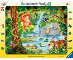 Ravensburger Dėlionė 24 vnt. - Džiunglės