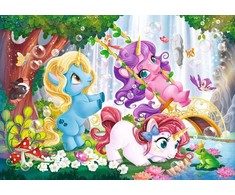 Ravensburger Dėlionė 2x12 vnt. - Magiškas vienaragių pasaulis