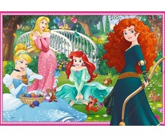 Ravensburger Dėlionė 2x12 vnt. - "Disney" princesė