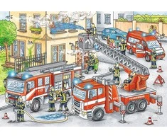 Ravensburger Dėlionė 2x24 vnt. - Didvyriai veiksme