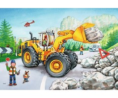 Ravensburger Dėlionė 2x24 vnt. - Traktoriai