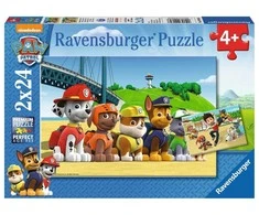 Ravensburger Dėlionė 2x24 vnt. - Šunyčiai patruliai