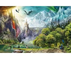 Ravensburger Dėlionė 3000 vnt. - Drakonų karalystė