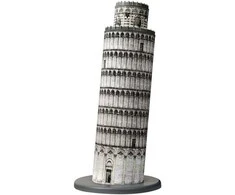 RAVENSBURGER 3D mini dėlionė Pizos bokštas, 54d, 11247