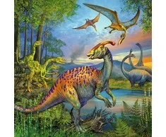 Ravensburger Dėlionė 3x49 vnt. - Dinozaurai