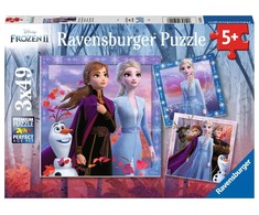 Ravensburger Dėlionė 3x49 vnt. - Frozen 2