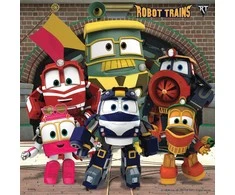 3 x 49 Puzzle Robot Trains - RAVENSBURGER dėlionė